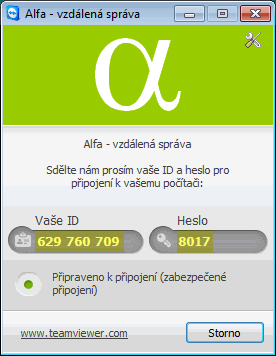 Vzdálené pomoc | Alfa-soft.cz